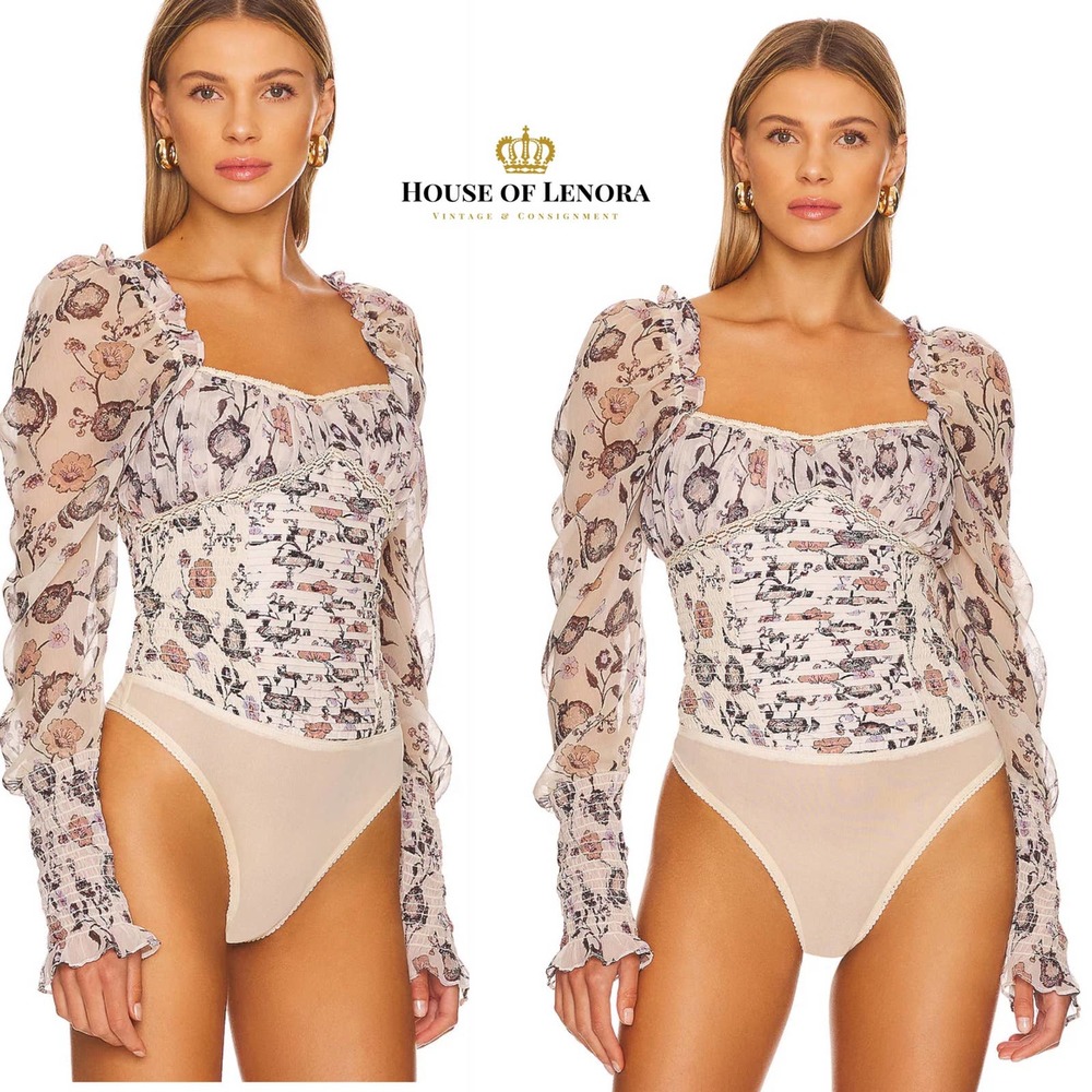NWT Free People Brunch Date Bodysuit, DD0493